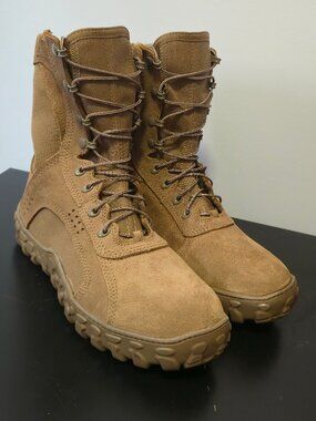 New Rocky S2V Special Ops-Coyote Tactical Military Boot Brown Leather Size 11